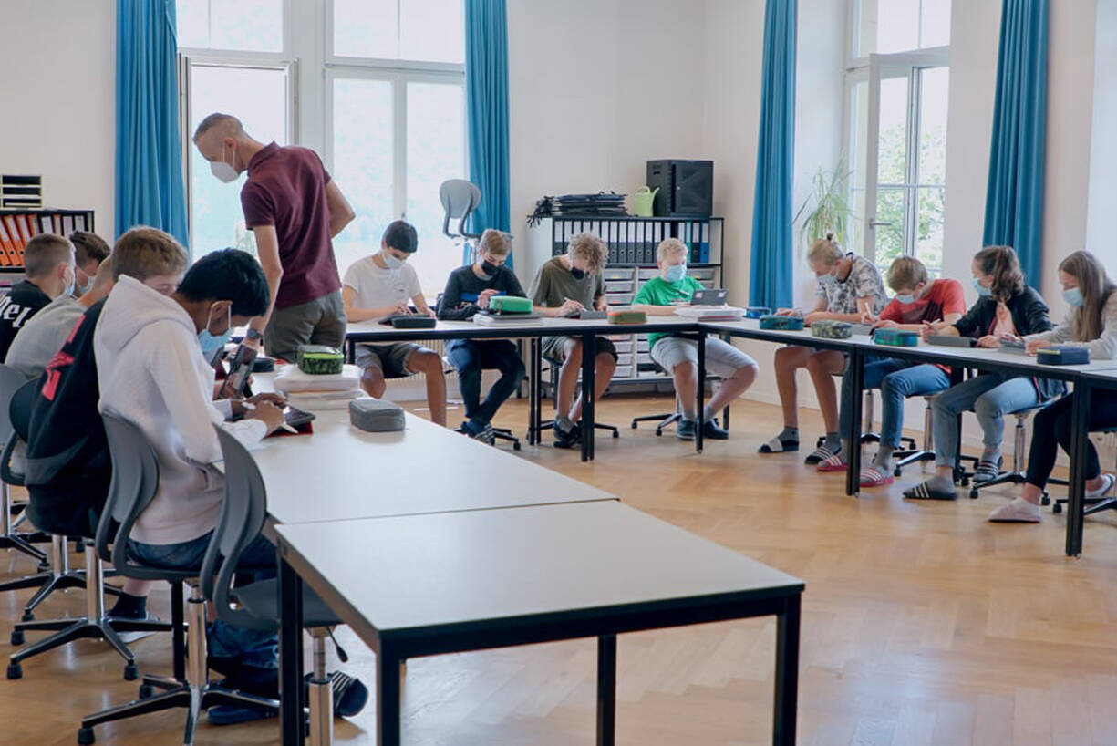 Schule Brienz Unterricht mit iPad Schule Brienz Unterricht mit iPad