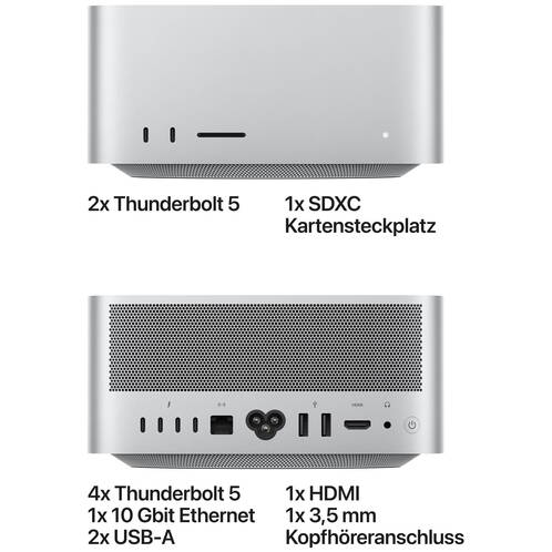 96 GB, 1 TB SSD, M5 Ultra 30-Core, 64-Core Grafik 96 GB, 1 TB SSD, M5 Ultra 30-Core, 64-Core Grafik