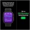 GPS + Cellular, 49 mm, Titan Natur, Ocean Armband Halbtransparentes Grau