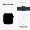 GPS + Cellular, 42 mm, Titane naturel, Bracelet sport S/M Titane naturel