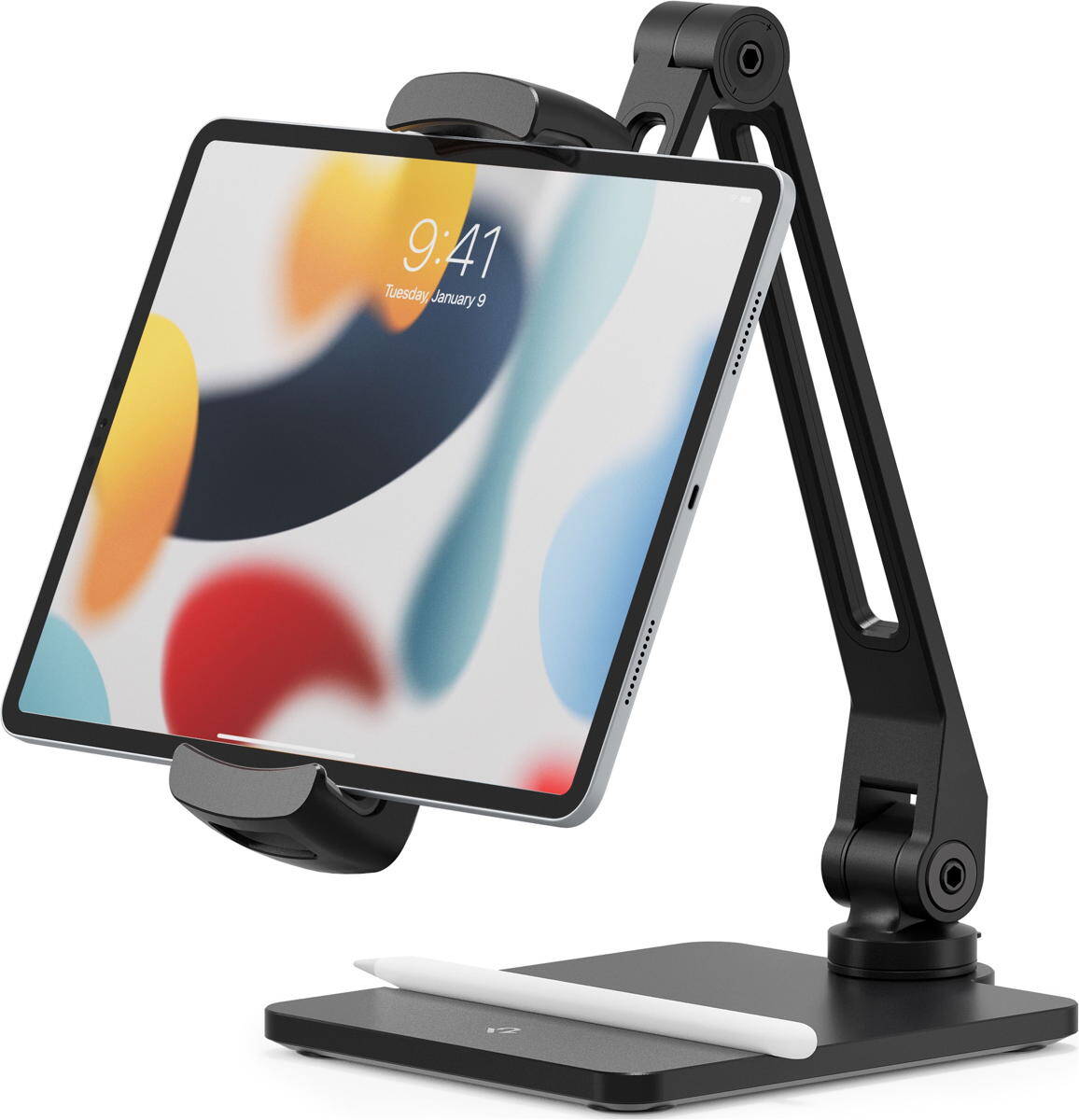 Twelve South HoverBar Duo with Snap iPad holder, Black; 12
