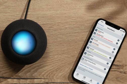 Das iPhone steuert die Geräte von Eve. Durch Thread können Smart Home Geräte verbunden werden.