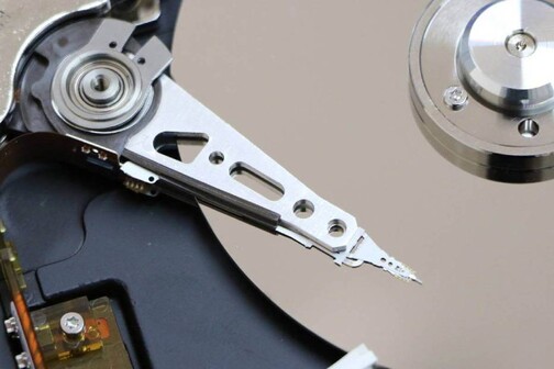 Eine Harddisk ist fragiler als eine SSD-Festplatte