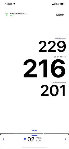 Golfschläge Handicap verbessern mit iPhone und Hole19 App