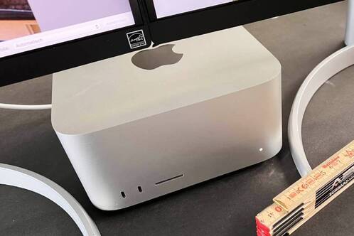 Mac Studio als Desktop Computer für Architekten.