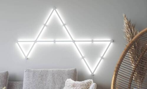Die Nanoleaf Lines bringen Licht in jeden Raum.