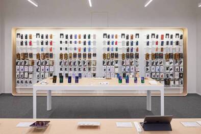 Dank neuem Shop-Konzept kommen die Produkte von DQ Solutions gut zur Geltung.