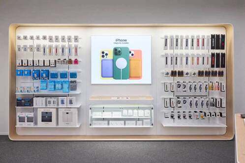 Die Filiale am Bahnhofplatz besticht mit ihrem logischen Konzept.