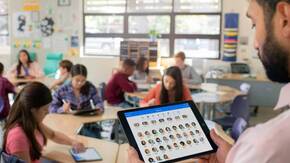 Digitale Medien von Apple im Unterricht.