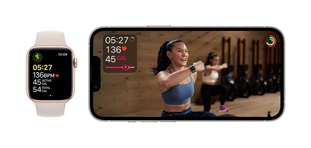 Apple Watch und die Fitness App helfen dir, motiviert zu trainieren. Motivation für dein Home Training mit Apple Fitness+.