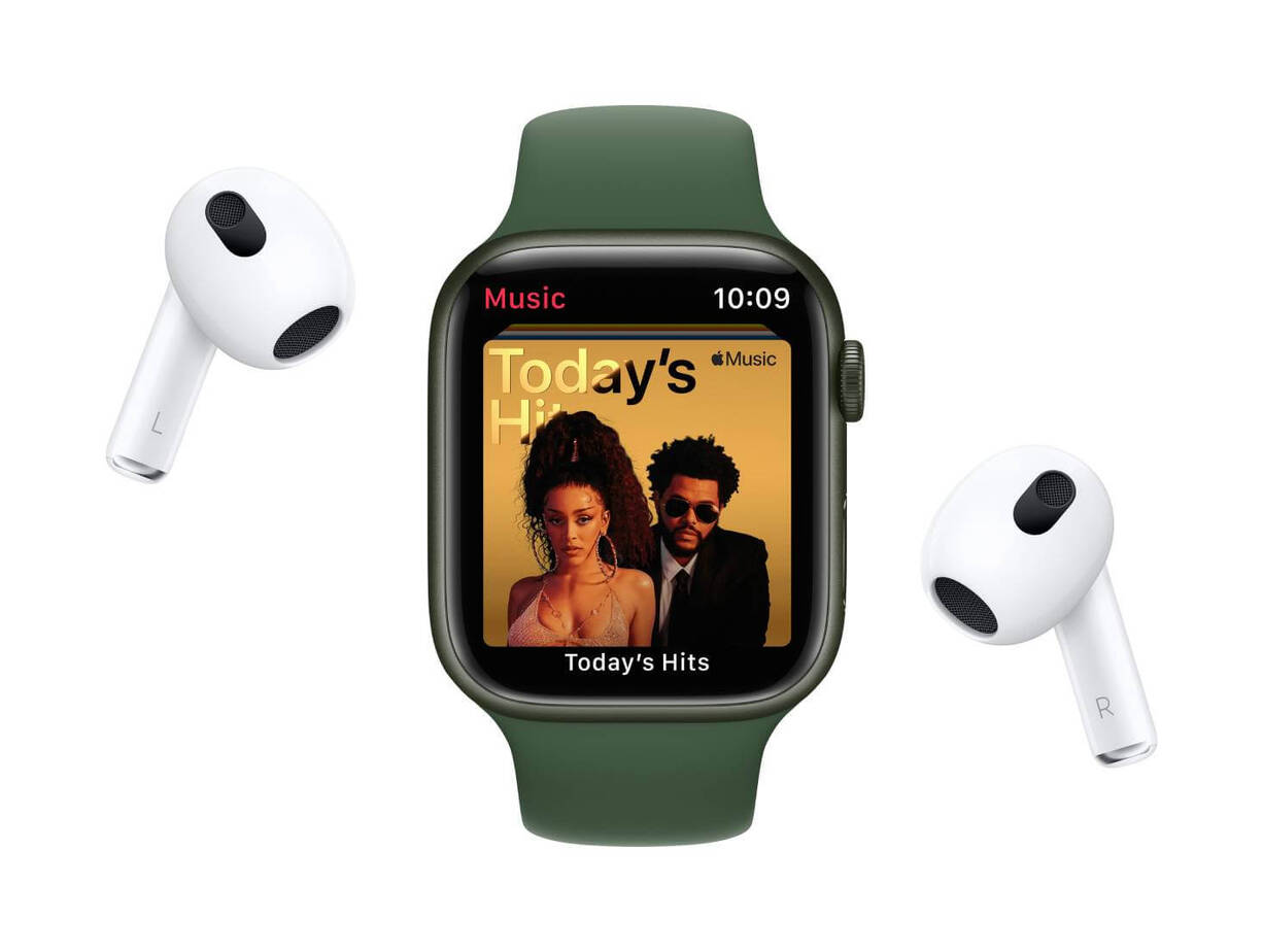 Die AirPods lassen sich mit der Apple Watch verbinden.