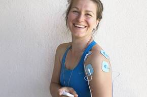 Physiotherapeutin Julia Mayr ist begeistert von Bluetens.