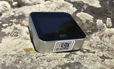 Mittels Scannen des QR-Codes fügst du Eve Weather der App hinzu.