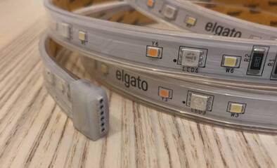 Die Light Strips von Eve lassen sich durch Steckverbindungen beliebig verlängern.