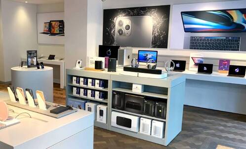 Informationen zur Miete von Apple Geräten gibt es in jeder DQ Solutions Filiale.