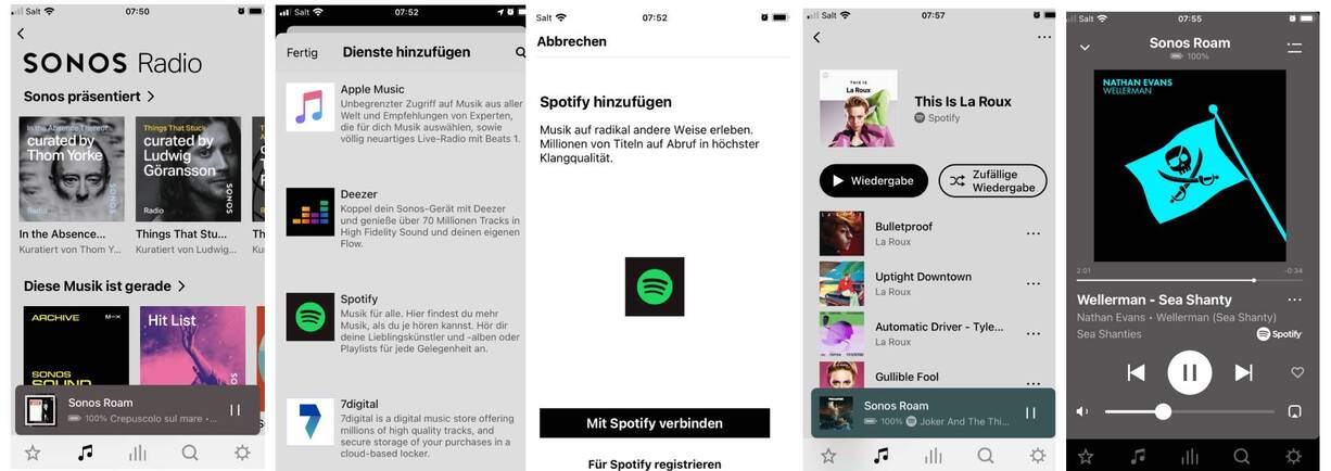 Trueplay ativieren bei Sonos Roam