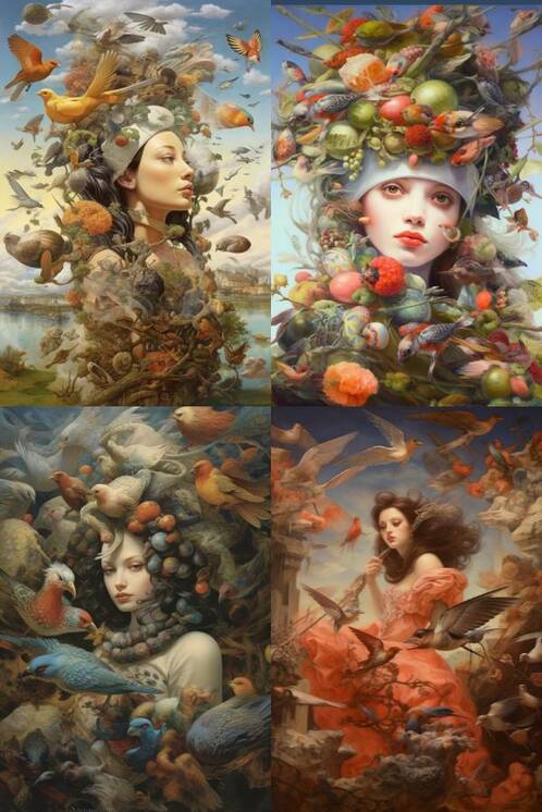 Das Tool midjourney produziert fantastische Bilder