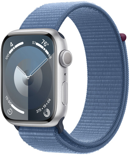 Apple-Watch-Series-9-GPS-45-mm-Aluminium-Silber-Sportarmband-Winterblau-01.jpg