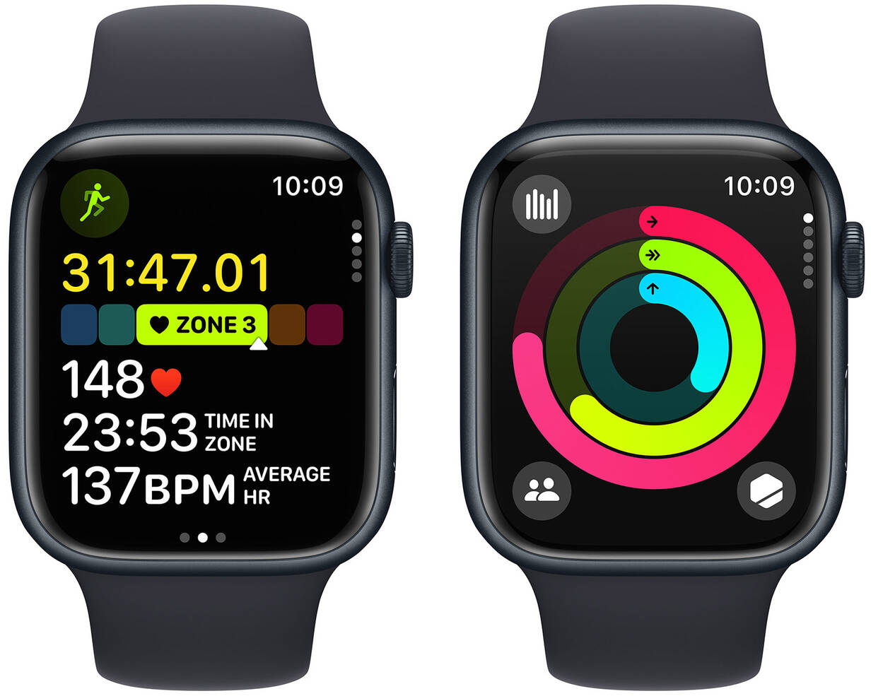 Apple Watch Series 9 GPS 45 mm, MR993QF/A | DQ-Solutions
