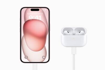USB-C am neuen iPhone 15 Anschlüsse von iPhone 15 und AirPods sind jetzt USB-C