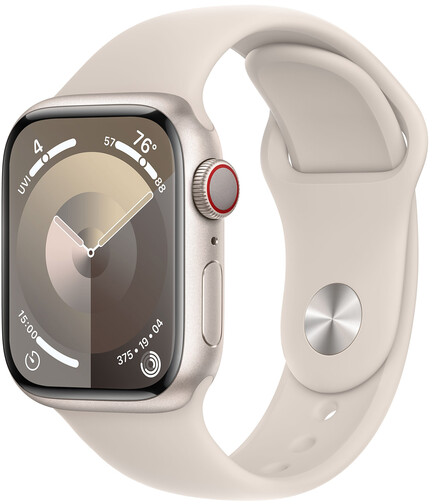 Apple-Watch-Series-9-GPS-Cellular-41-mm-Aluminium-Polarstern-Sportarmband-M-L-01.jpg