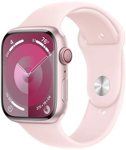 Apple-Watch-Series-9-GPS-Cellular-45-mm-Aluminium-Pink-Sportarmband-M-L-Hellrosa-01.jpg