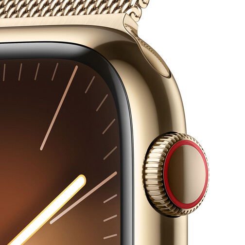 Apple-Watch-Series-9-GPS-Cellular-45-mm-Edelstahl-Gold-Milanaise-Armband-Gold-03.jpg