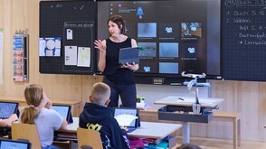 Coaching für Lehrpersonen - Nadine Christinger in der Schule