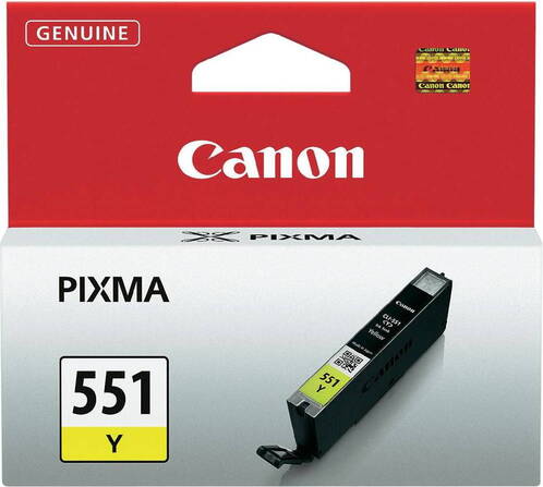 Canon-Tintenpatrone-CLI-551Y-Gelb-01. Canon-Tintenpatrone-CLI-551Y-Gelb-01.