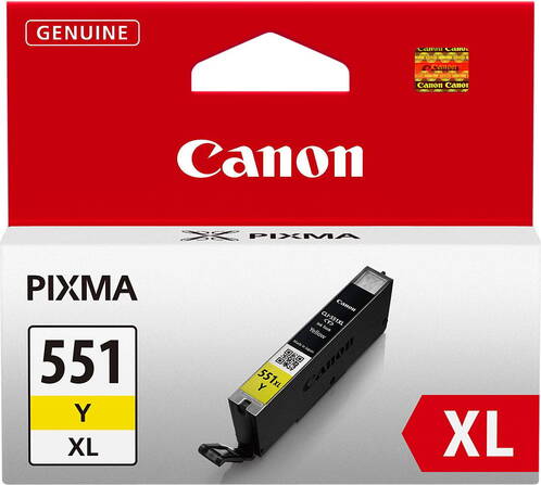 Canon-Tintenpatrone-CLI-551XL-Y-Gelb-01. Canon-Tintenpatrone-CLI-551XL-Y-Gelb-01.