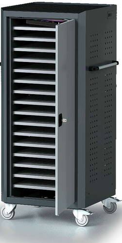 Atesum-Atecart-Rollwagen-fuer-16-MacBook-oder-iPad-feste-Tablare-Schwarz-01.