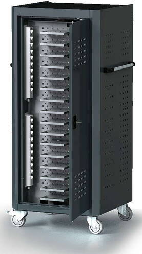 Atesum-Atecase-Rollwagen-fuer-16-MacBook-oder-iPad-ausziehbare-Tablare-Schwarz-02. Atesum-Atecase-Rollwagen-fuer-16-MacBook-oder-iPad-ausziehbare-Tablare-Schwarz-02.