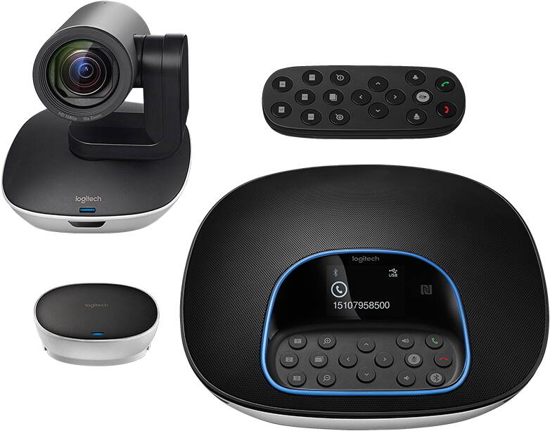 Logitech-Videokonferenzkamera-Set-Group-Schwarz-01. Logitech-Videokonferenzkamera-Set-Group-Schwarz-01.
