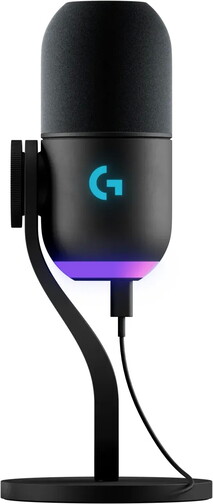Logitech Mikrofon Yeti GX Dynamisches RGB-Gaming-Mikrofon mit Light...