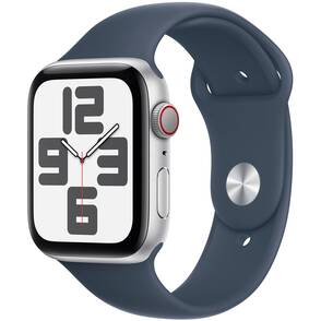 Apple-Watch-SE-GPS-Cellular-44-mm-Aluminium-Silber-Sportarmband-M-L-Sturmblau-01