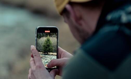 iPhone produziert beste Filme drinnen und draussen Mit iPhone Video aufnehmen in der Natur