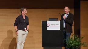 Tom Rittmann und Roger Spindler auf dem Podium