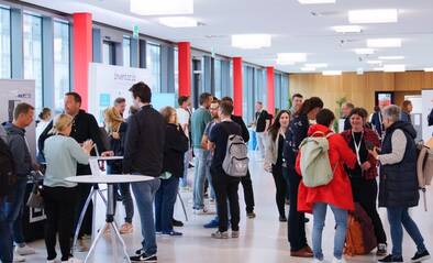 Eintreffen im Würth Haus und direkt Networken