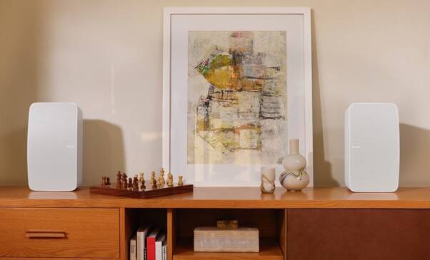 Sonos Five macht sich gut in der Einrichtung