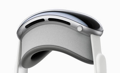 Apple Vision Pro ist bequem zu tragen Weiche Polsterung für guten Sitz