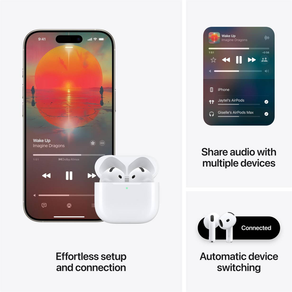Apple AirPods Generation) Active Noise Cancellation with USB-C - Main Image