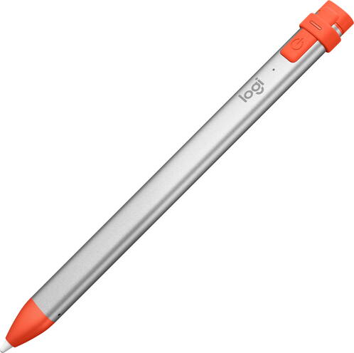 Logitech-Crayon-Stift-iPad-10-2-2021-9-Gen-Orange-Silber-01. Logitech-Crayon-Stift-iPad-10-2-2021-9-Gen-Orange-Silber-01.