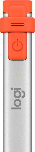Logitech-Crayon-Stift-iPad-10-2-2021-9-Gen-Orange-Silber-03. Logitech-Crayon-Stift-iPad-10-2-2021-9-Gen-Orange-Silber-03.