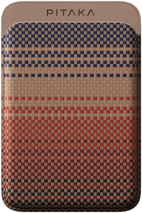 PITAKA MagSafe Woven Wallet; MWW2402 | DQ-Solutions