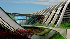 Gebäude mit spannender Architektur