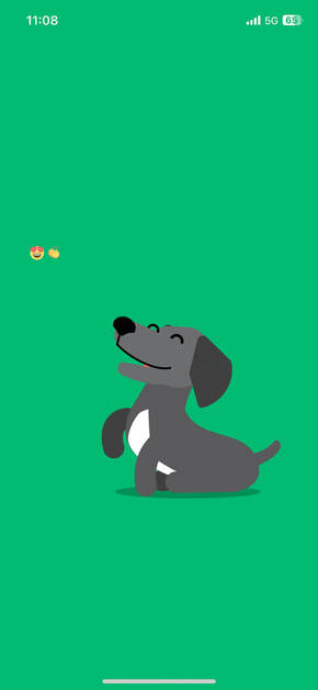 Screenshot Startbildschirm Dogo App