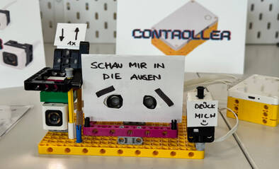 Posten am Lighthouse Visit mit Instruktionen