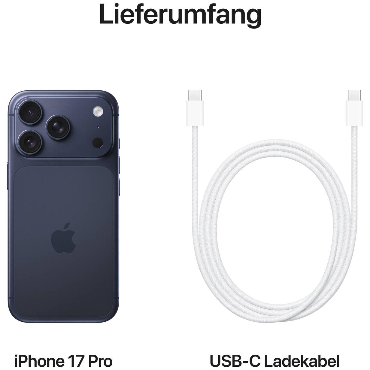 Apple iPhone 17 Pro 512GB 青 新品未開封 Apple iPhone 17 256 GB, Nebelblau, MG6L4QL/A | DQ-Solutions