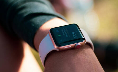 Apple Watch im Einsatz