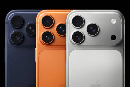 iPhone 17 Pro – alle Farben nebeneinander